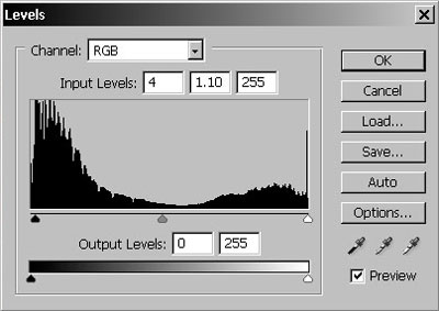 Levels / Photoshop